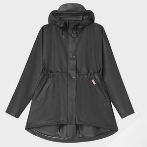 Women's Hunter Waterproof Vinyl Smock Jacket Black
